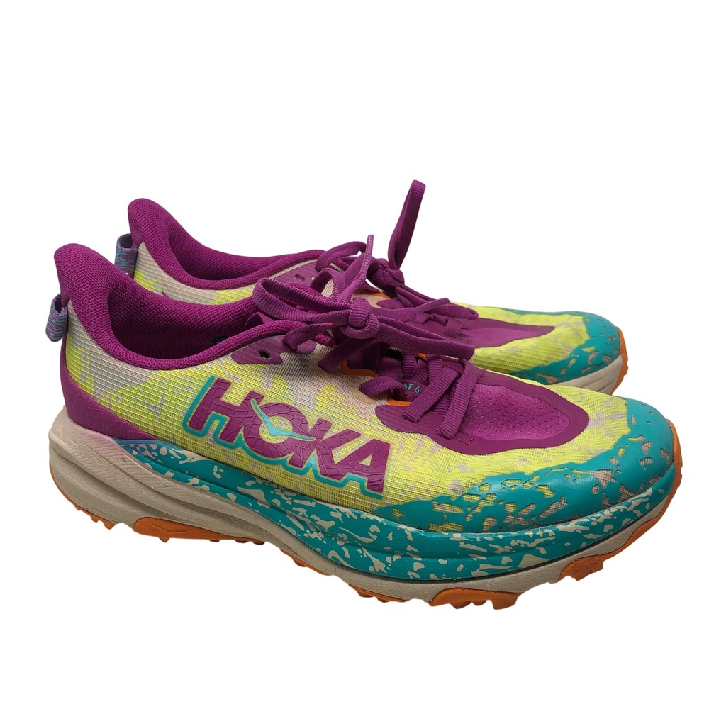 Hoka Speedgoat 6 Y Youth 4.5 Kids Multi Color Trail Running Shoes
